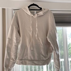 Alo cream hoodie